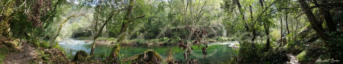 Panorámica Fragas do Eume, Galicia.